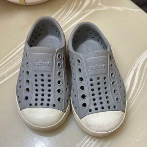 Native Kids Gray Water Shoes